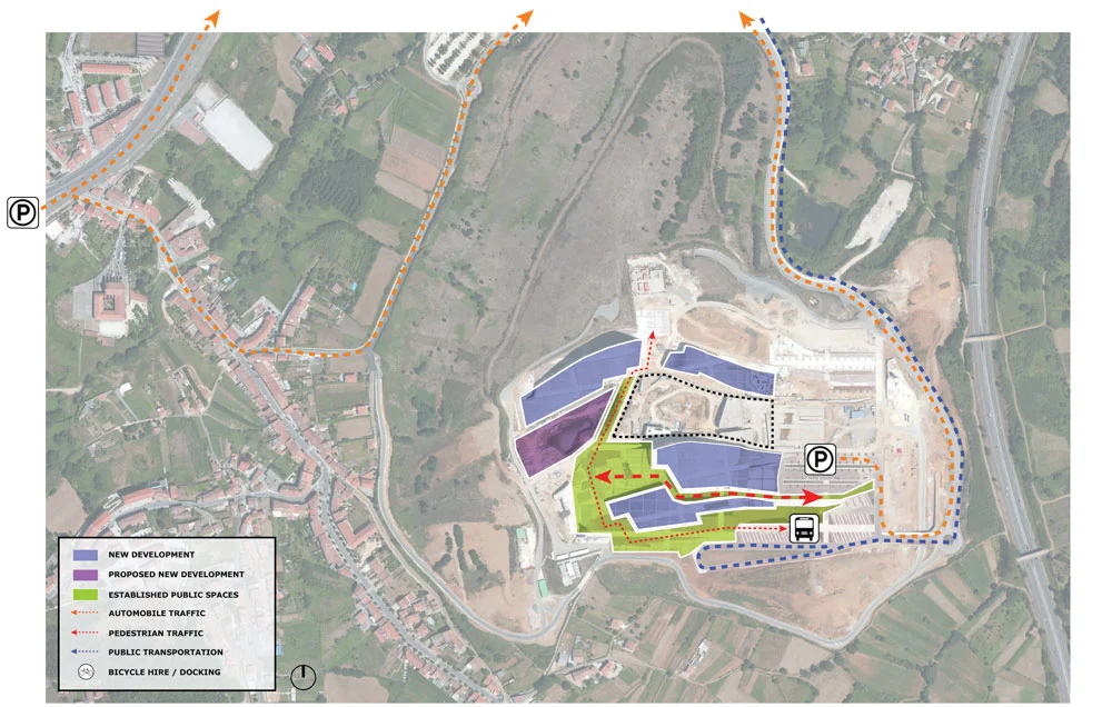 Santiago de Compostela / Analysis Site Plan