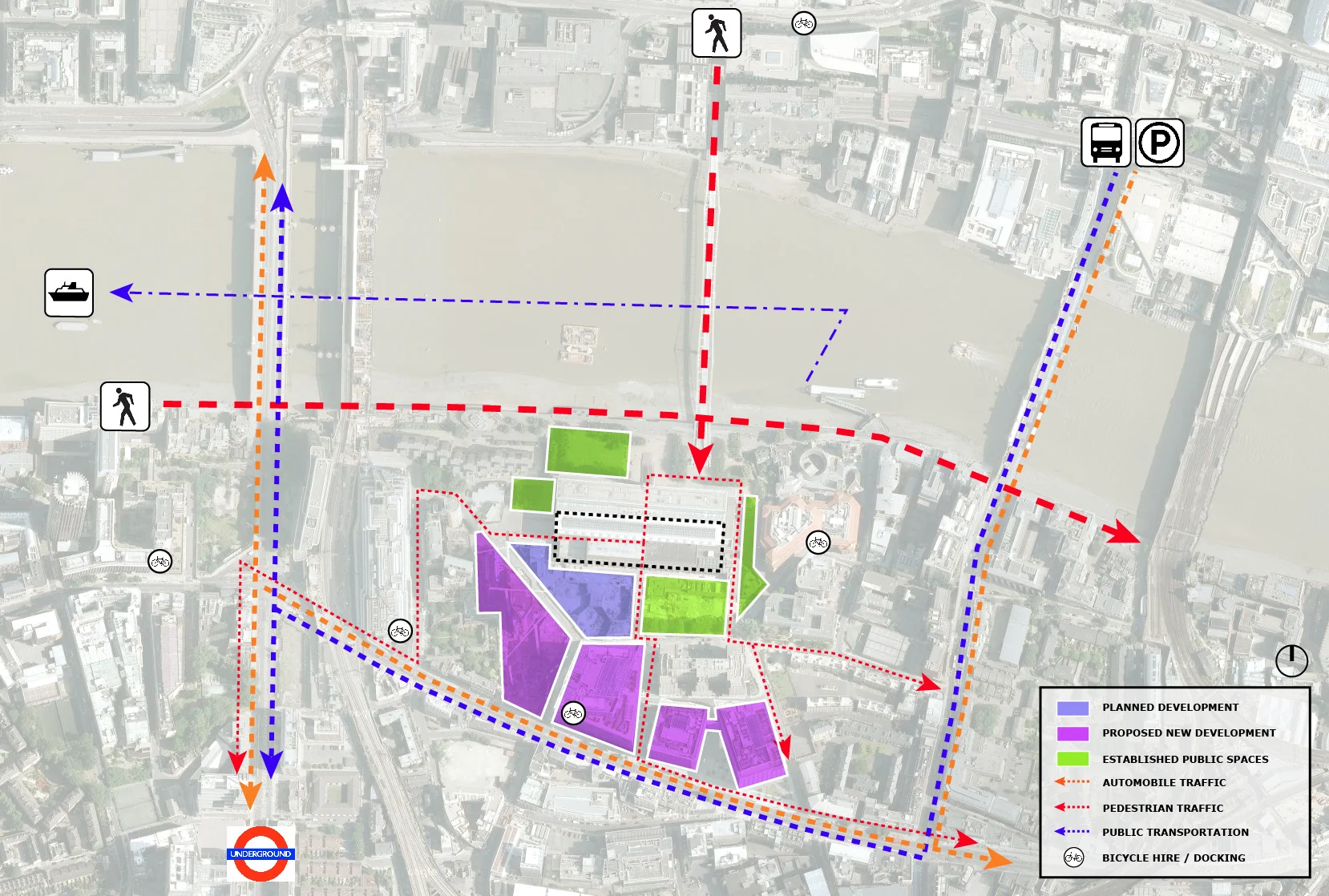 London / Analysis Site Plan