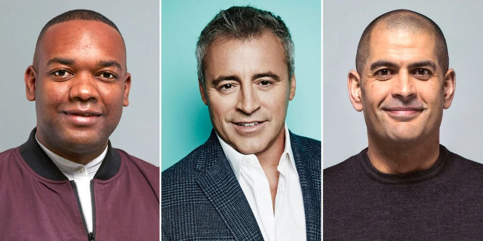 Rory Reid, Matt Le Blanc & Chris Harris