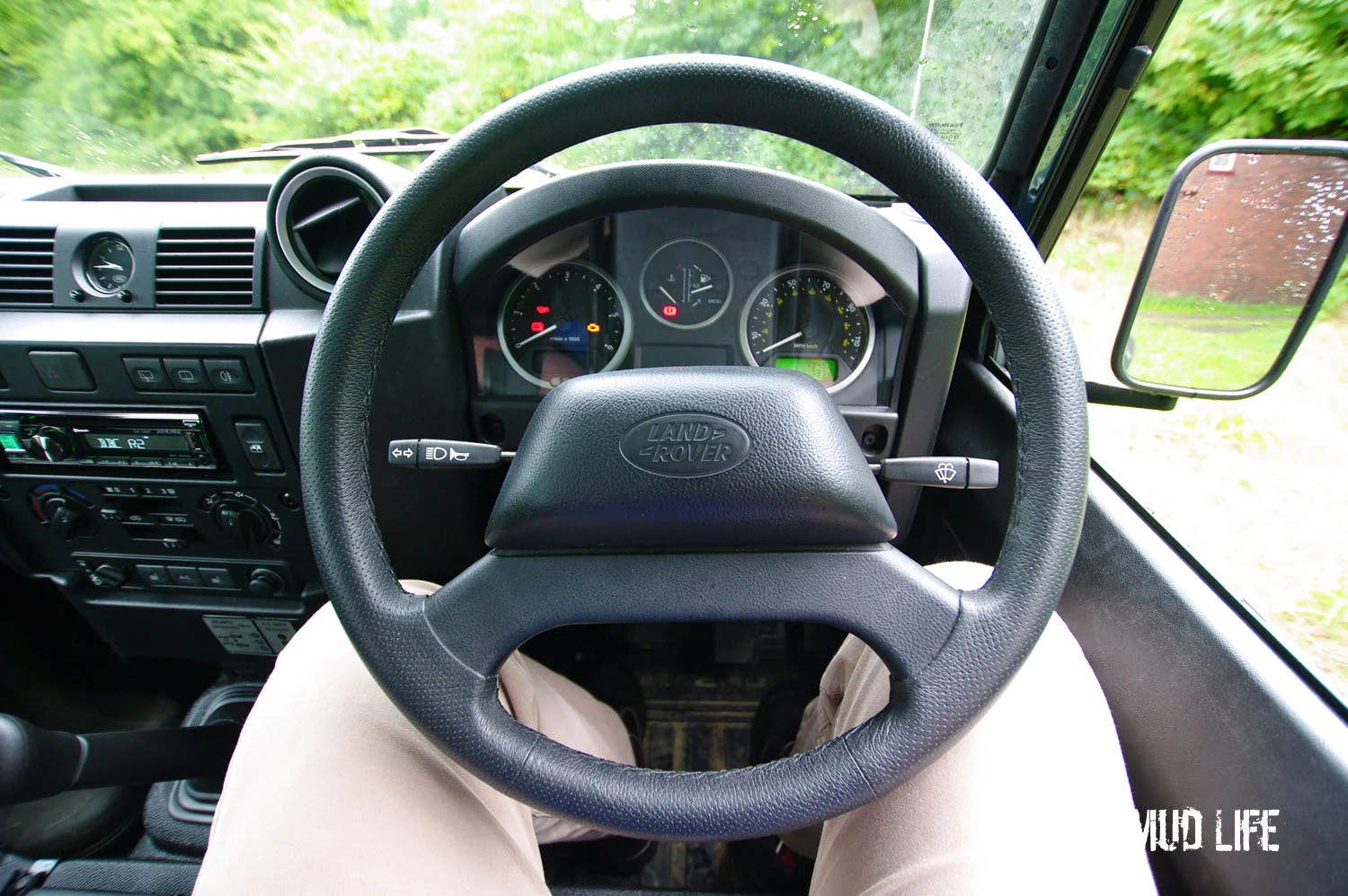 No one wants a steering wheel this big!
