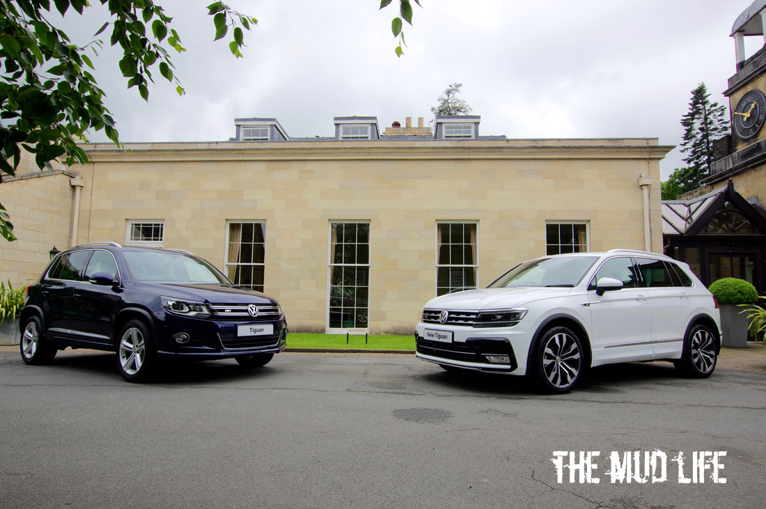 Old and new Tiguan...