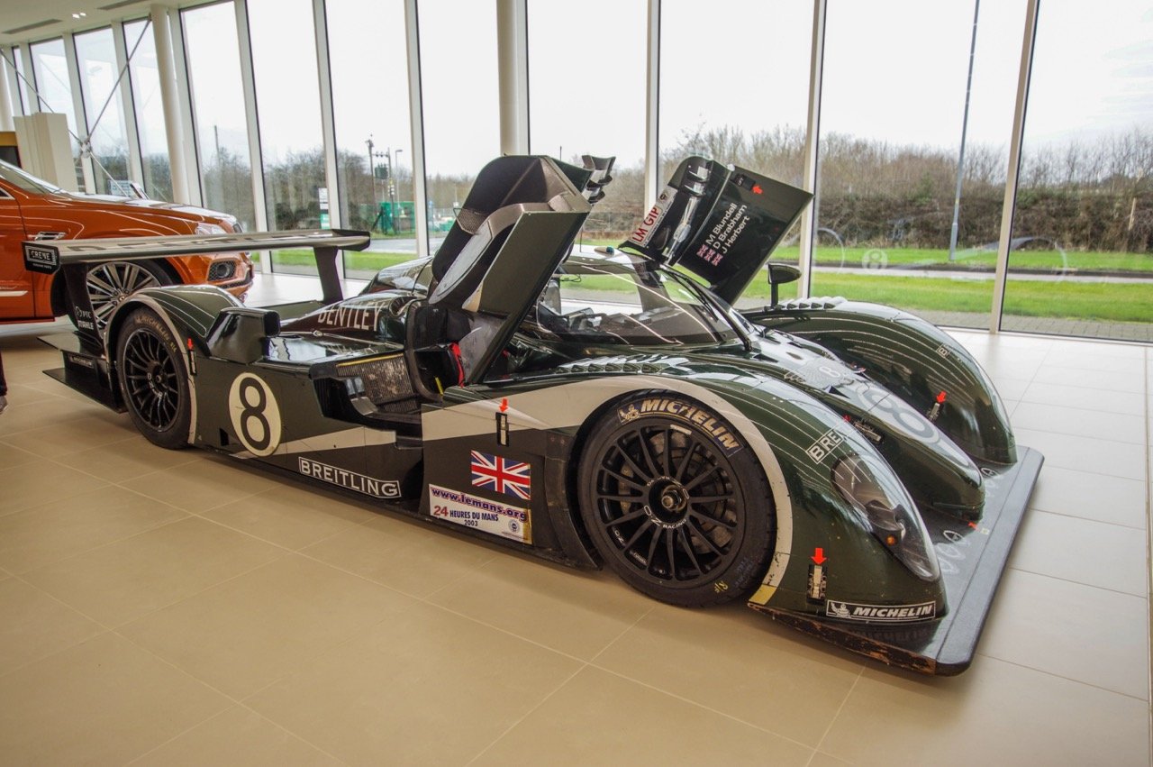 Bentley racing car