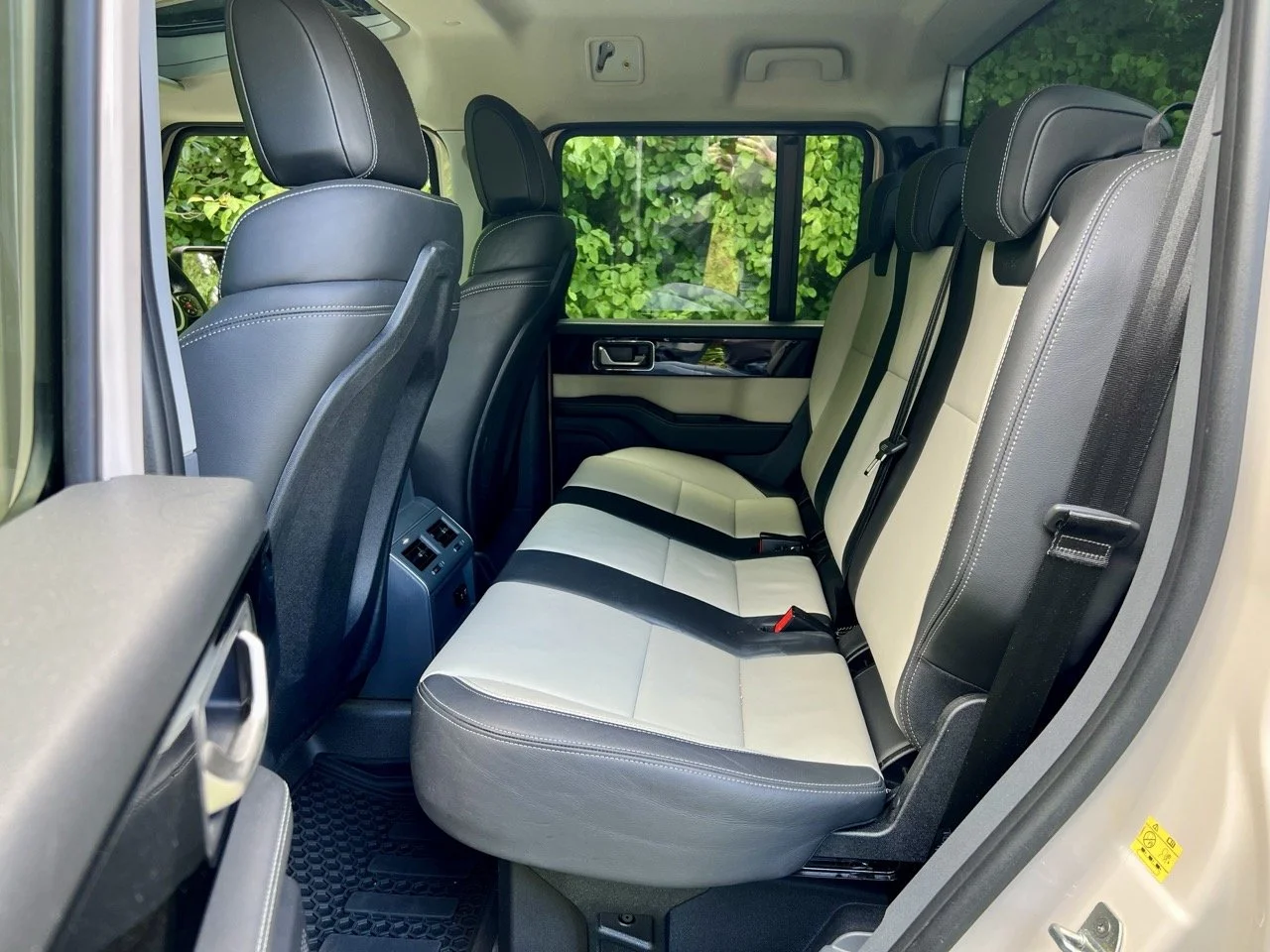 2025 INEOS Quartermaster Rear Seats