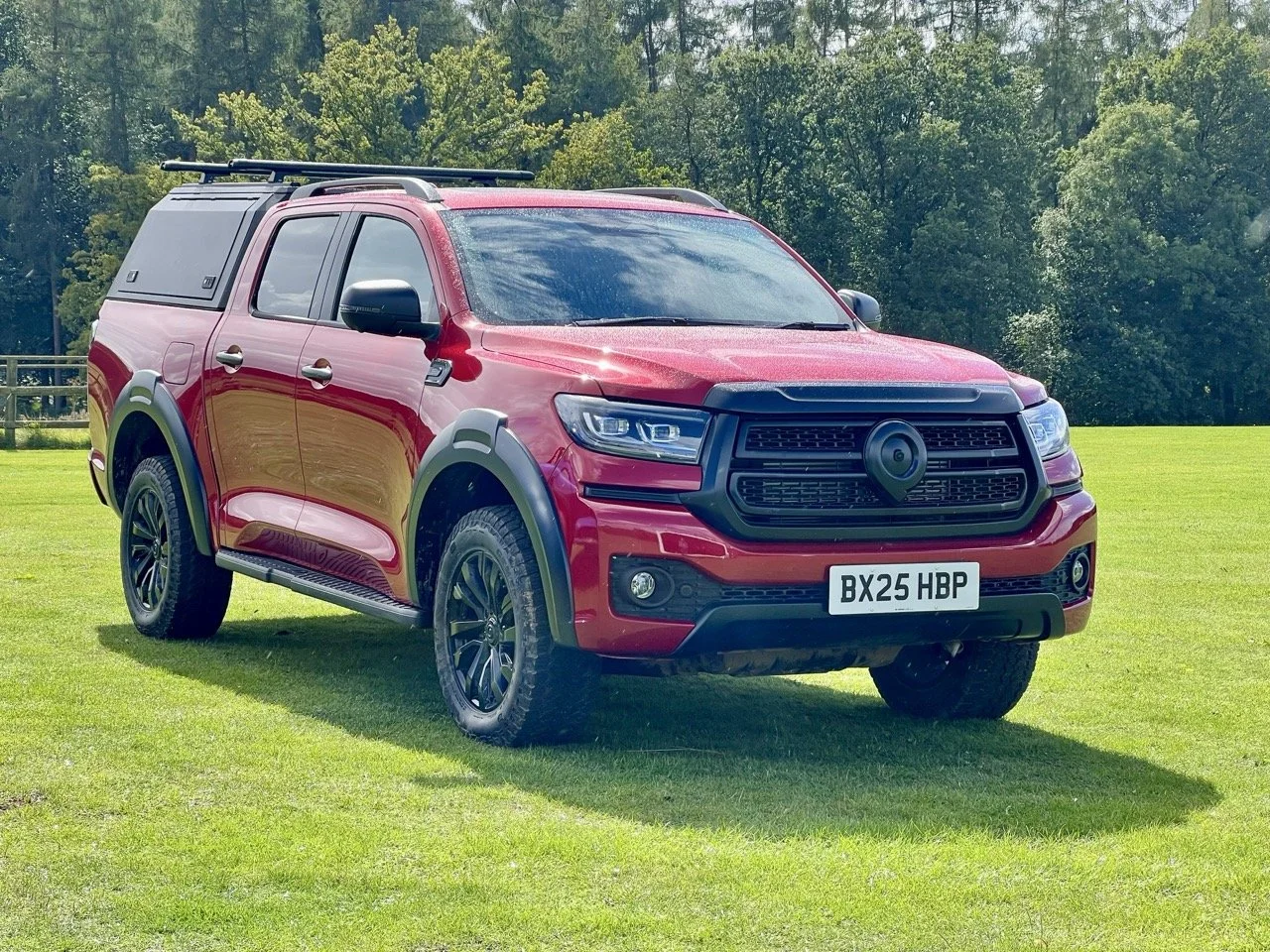 2025 GWM Poer300 front red