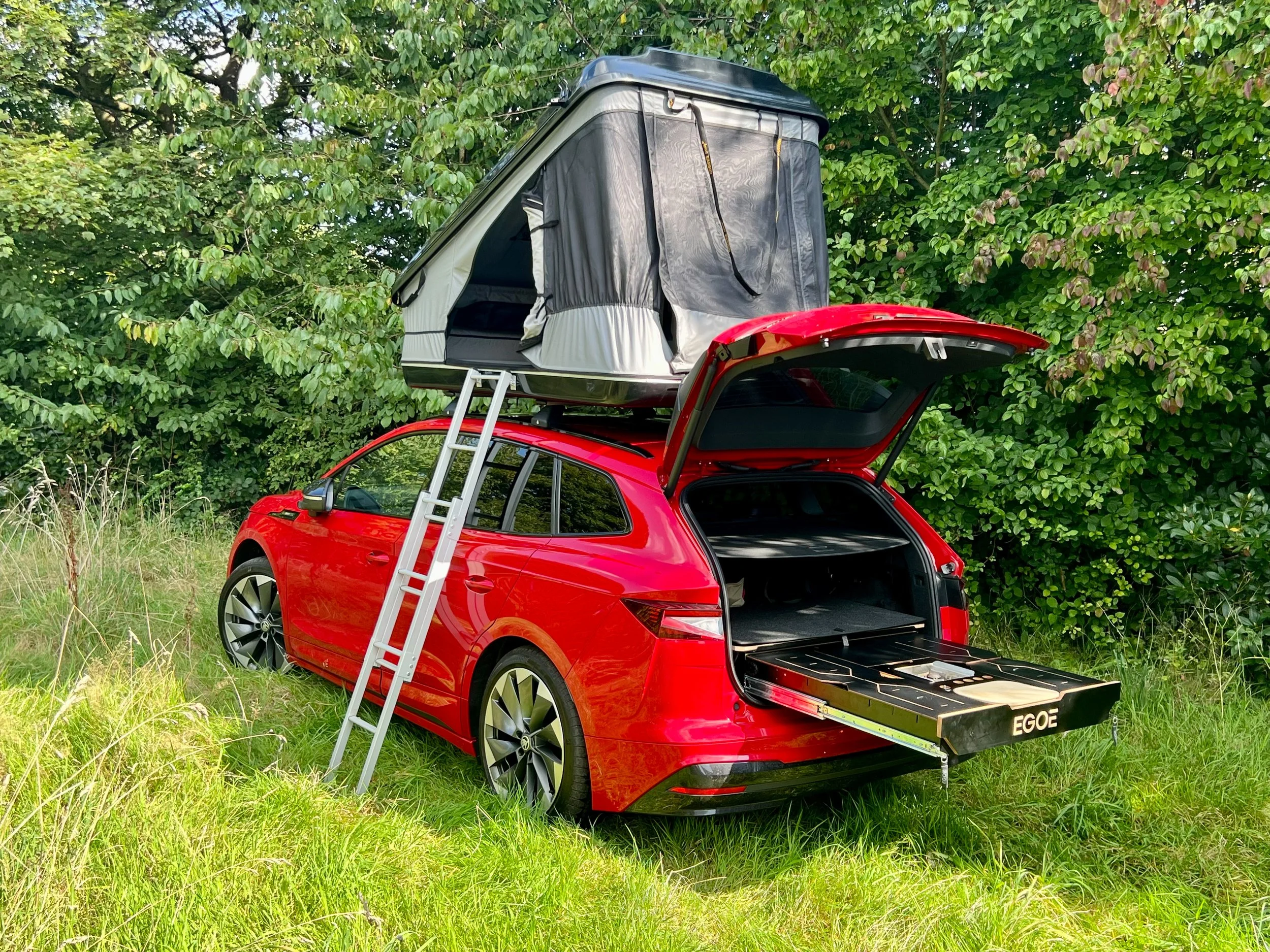 Adventures in a Škoda Enyaq FestEVal