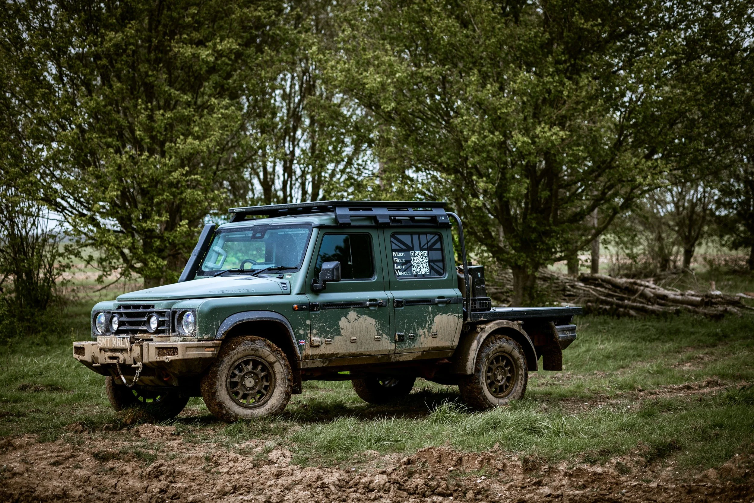 INEOS Unveils UK-Built Military 4x4 for MoD