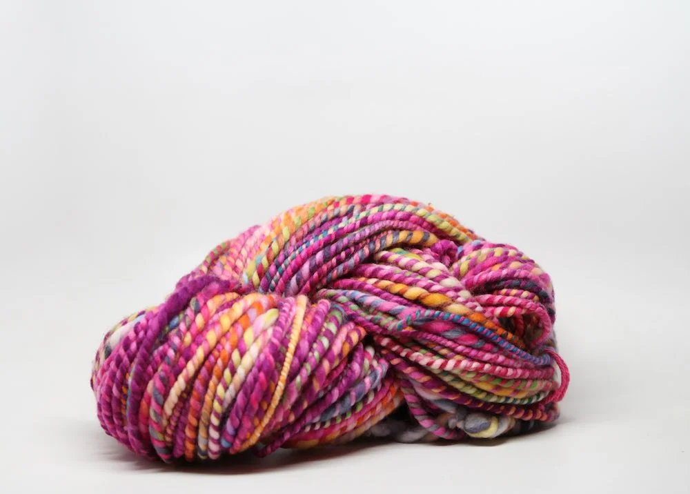 Sandpiper yarn merino fuschia multi 2