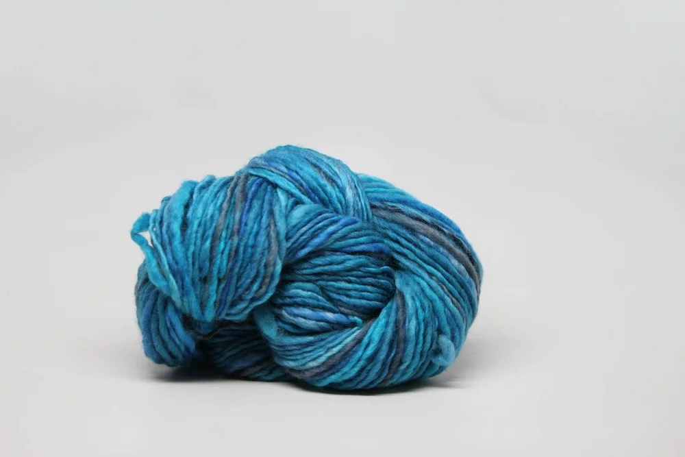 Sandpiper yarns blue faced leicester ocean 1