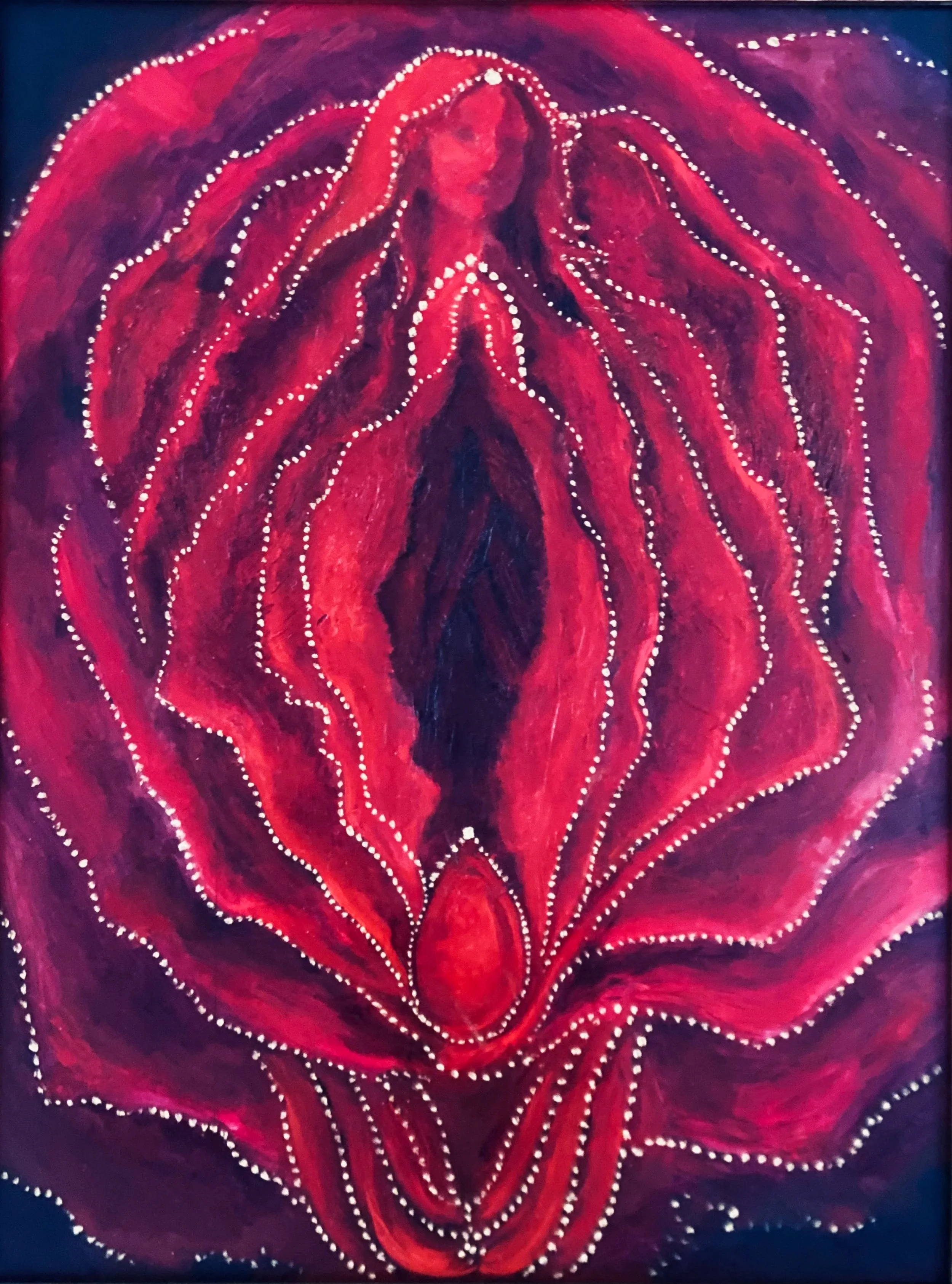   The Creatrix - 
  Oils on canvas