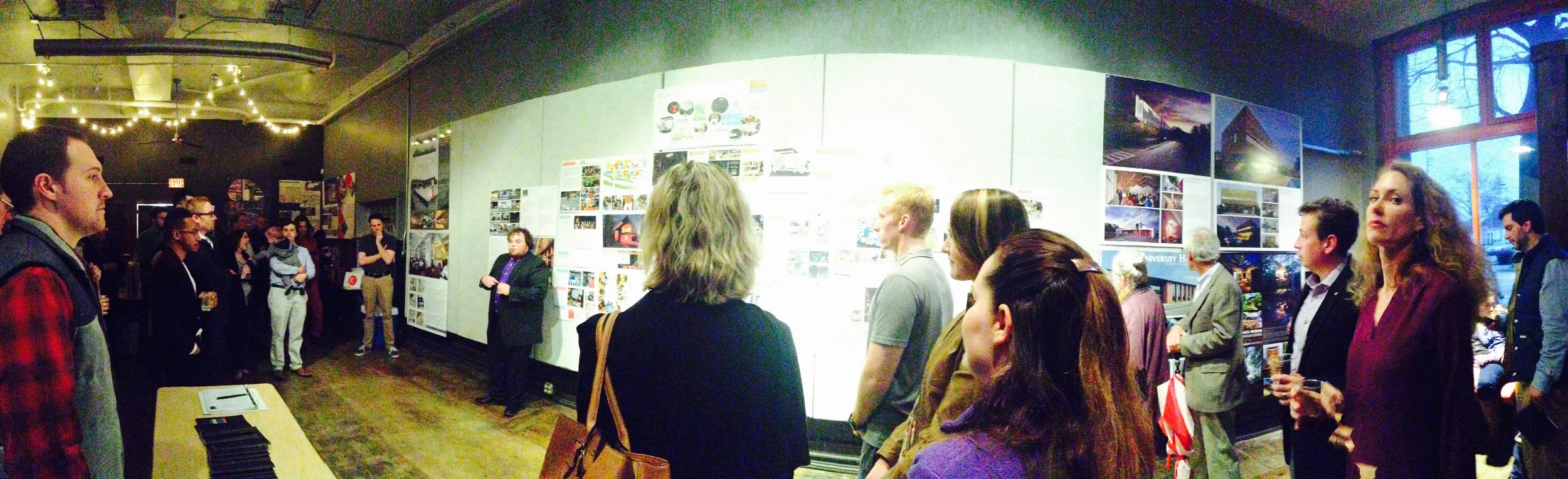 A great social network event for architects, artists, developers and government officials at the studioMain in Little Rock.