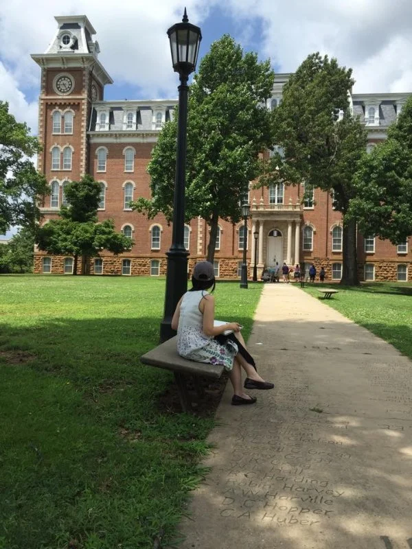 Site visit at University of Arkansas, Fayetteville, Arkansas