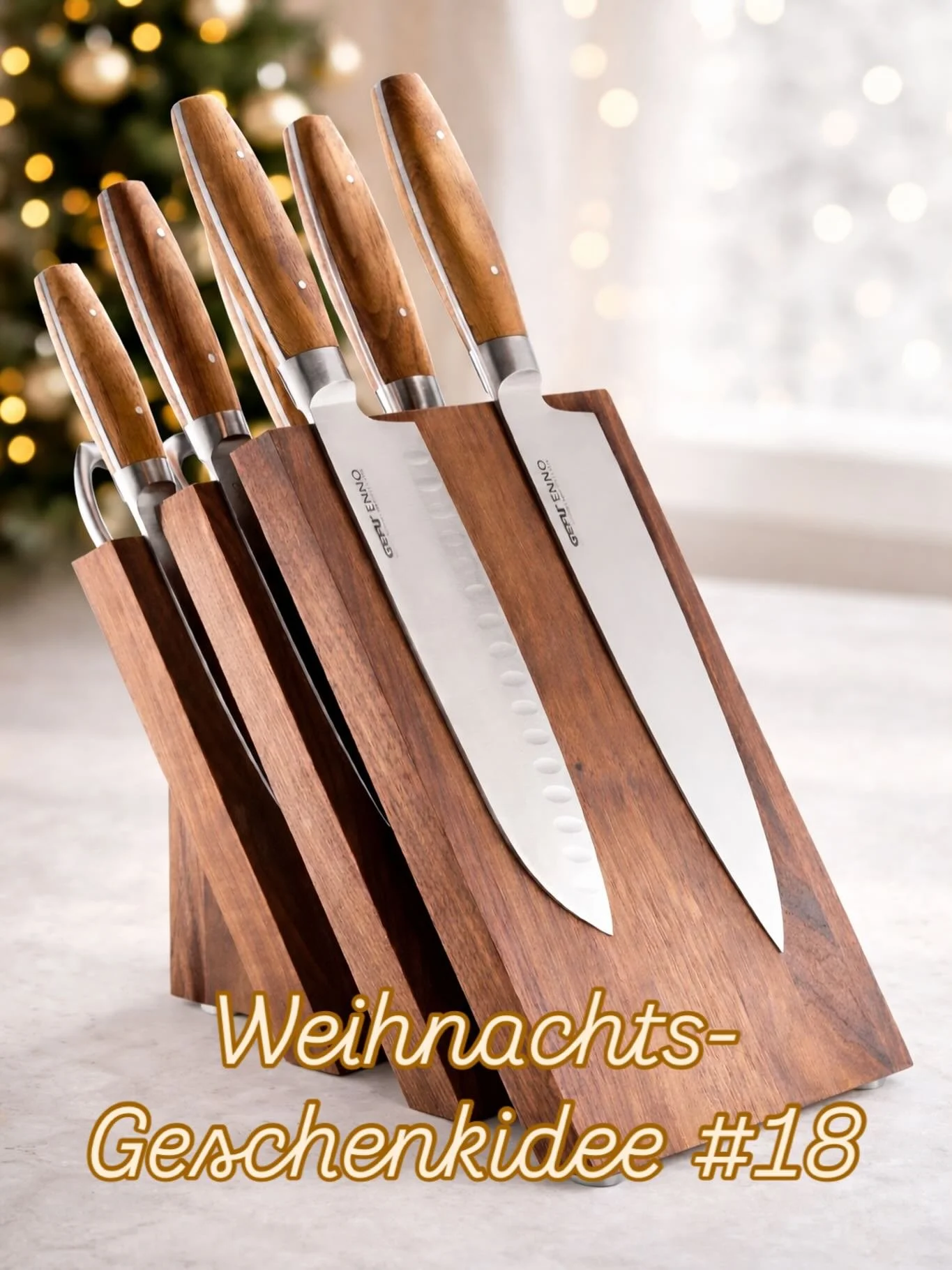 Geschenkidee Nr 18

Ein hochwertiger Messerblock, wie dieser von @gefu ist ein Klassiker unter den Weihnachtsgeschenken.
Praktisch im Alltag und stilvoll in der K&uuml;che 🔪👩🏻&zwj;🍳🎁

#geschenkideen #weihnachtsgeschenk #weihnachtsgeschenkidee #e