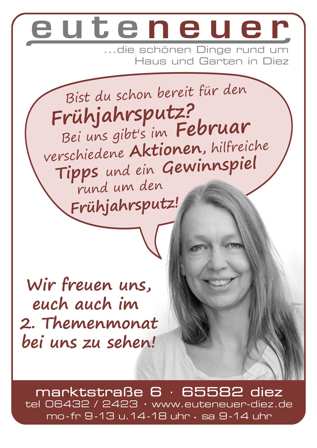 Themenmonat Februar: Frühjahrsputz 