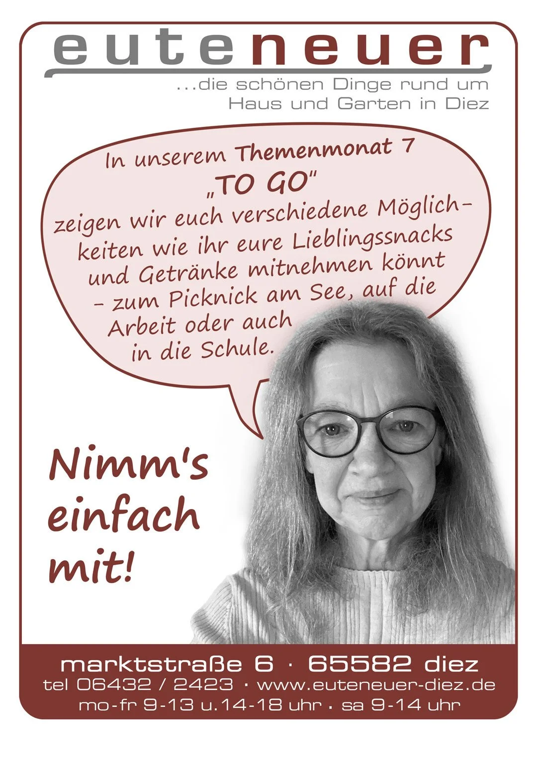 Themenmonat Juli: TO GO