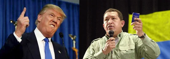 Donald Trump and Hugo Chavez
