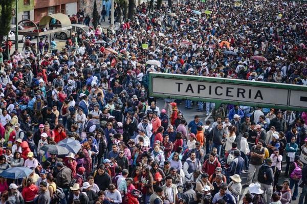 March against Corruption, Mexico City