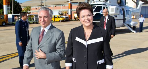 Michel Temer and Dilma Rousseff in Happier Times