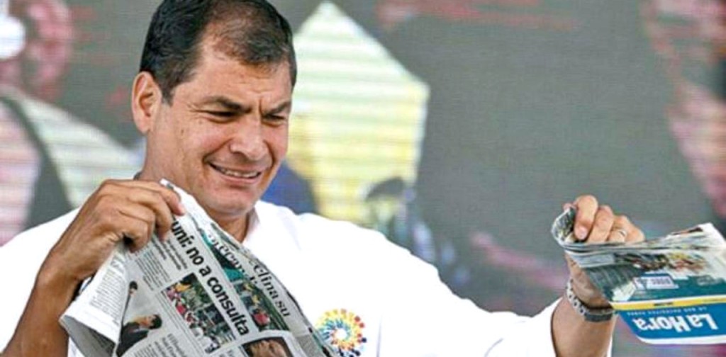 Former President of Ecuador, Raphael Correa