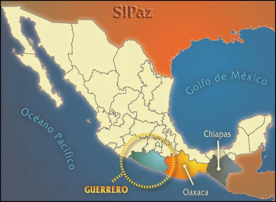 Map showing Special Economic Zones