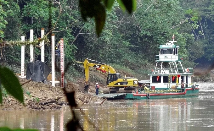 Preparation for drilling in the Ecuadorian Amazon