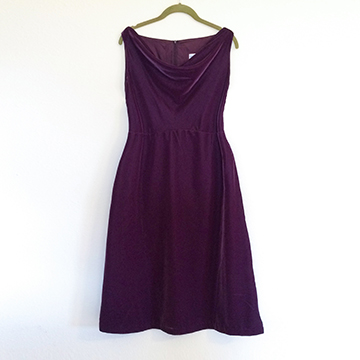 Dress - Purple Velvet