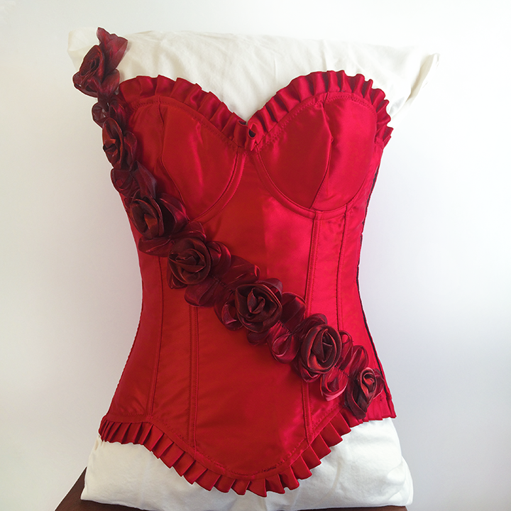 Corset - Red Roses