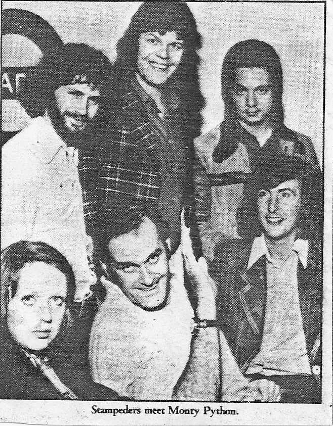 Stampeders meet Monty Python 1972