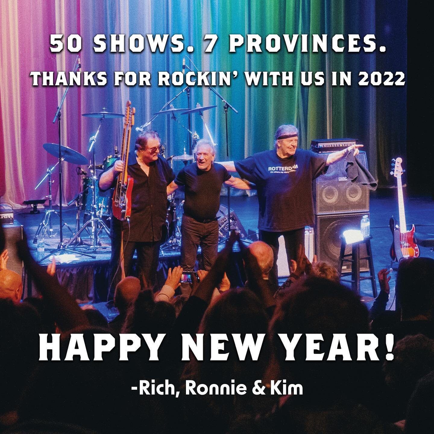 50 Shows, 7 Provinces, Too many kilometers to count&hellip; We have had an incredible year, and we have all of you to thank for that. Your support and enthusiasm has been a constant source of inspiration and motivation for us. We can't wait to see wh