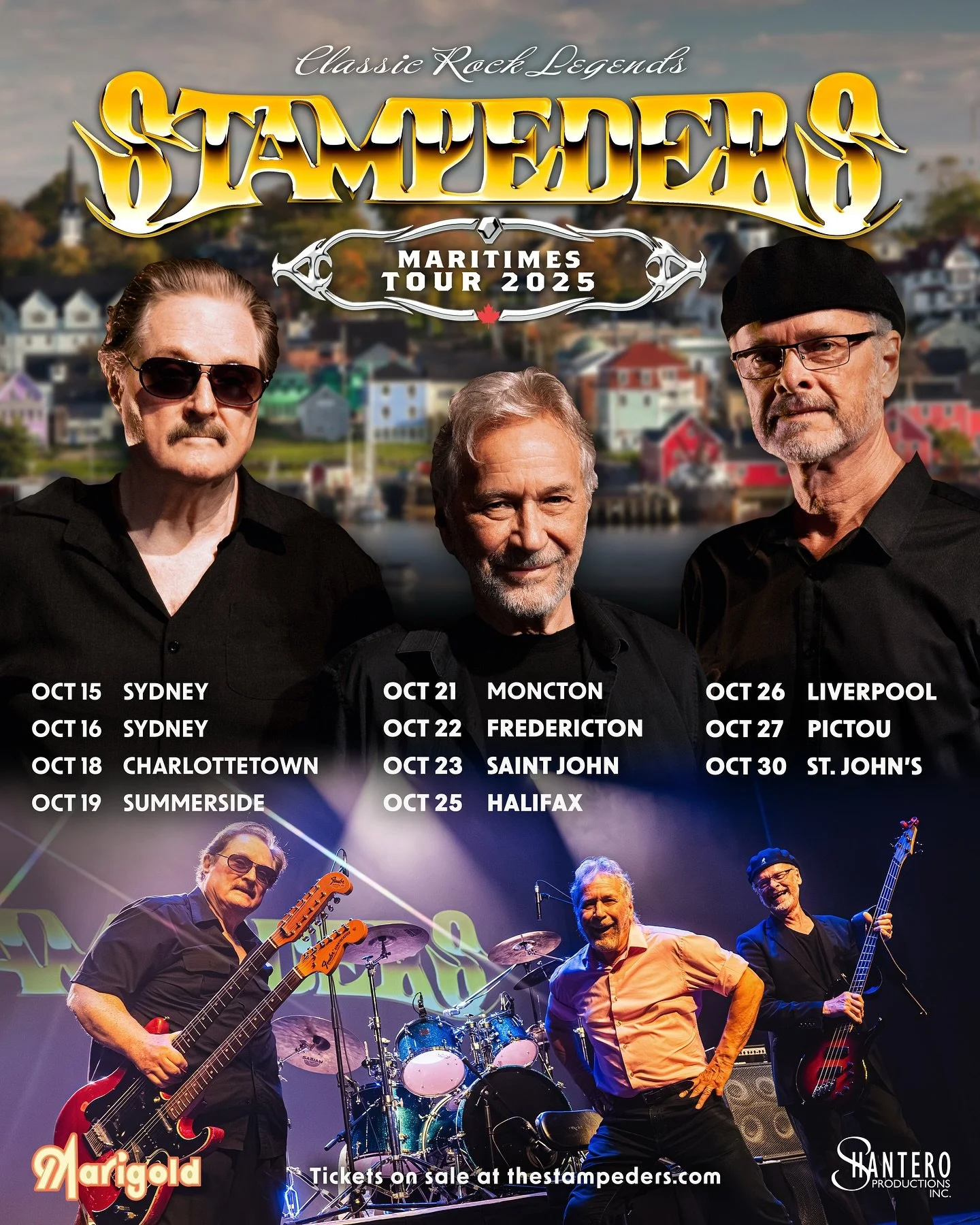 Just under a week out from starting our Maritimes tour! What songs are you excited to hear on this run?

🎟 Tickets on sale now at thestampeders.com/tour

📍 Catch us in:

OCT 15 &bull; Sydney, NS &bull; @highlandartstheatreofficial 
OCT 16 &bull; Sy