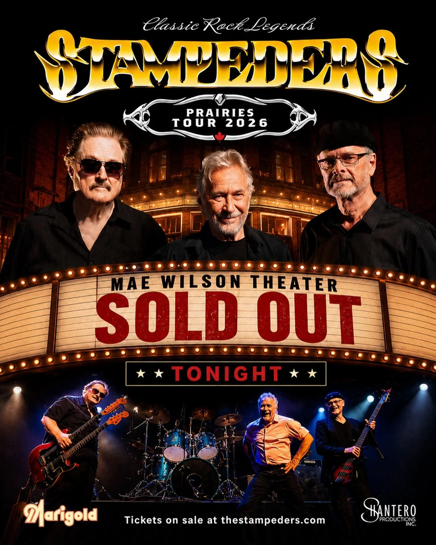 We&rsquo;re off to the races! 🐎🔥

Tonight&rsquo;s tour opener at the @themjcac in Moose Jaw, Saskatchewan is officially SOLD OUT! Thank you to everyone who grabbed tickets and helped us start this tour with a bang. We&rsquo;re ready for rockin&rsqu