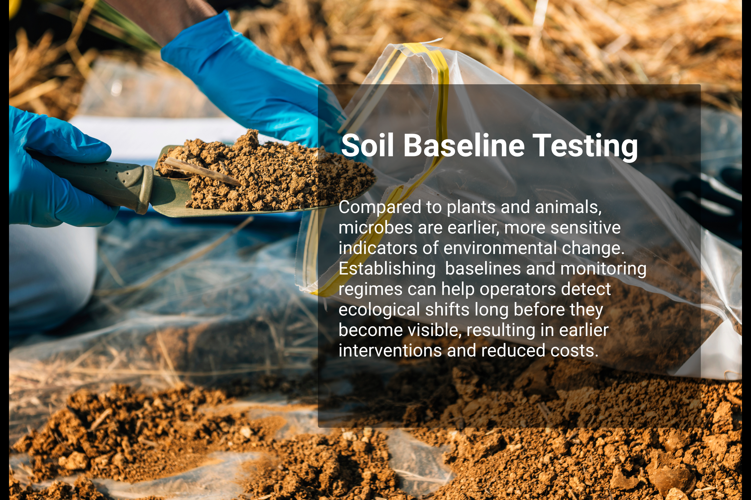 Soil Baseline TestingSoil Baseline Testing