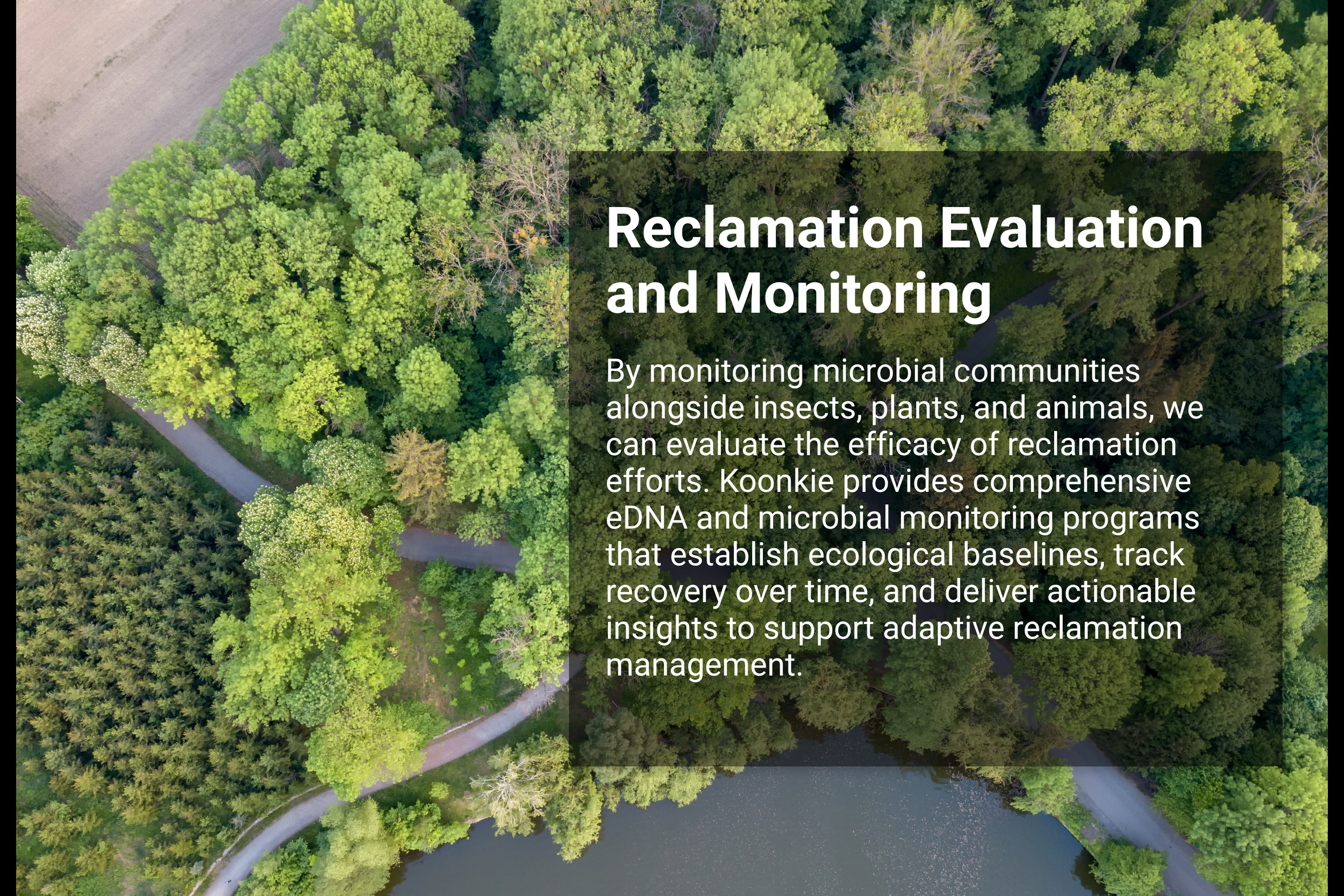 Reclamation Evaluation and Monitoring