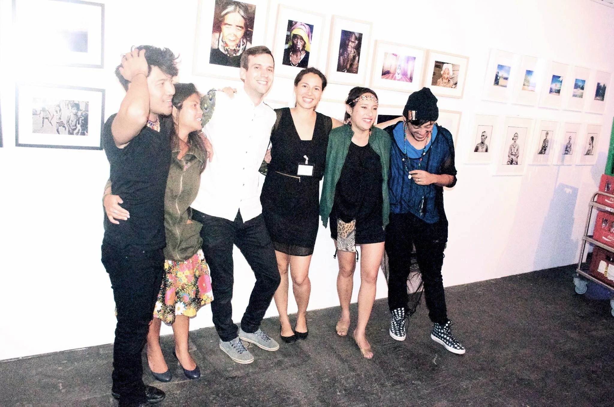 P-Noise collective Andy Roda, Cindy Daniels, Daniel Alonso Van Camp, Jacqeline Hansen, Lisa Marker and Ray Roa