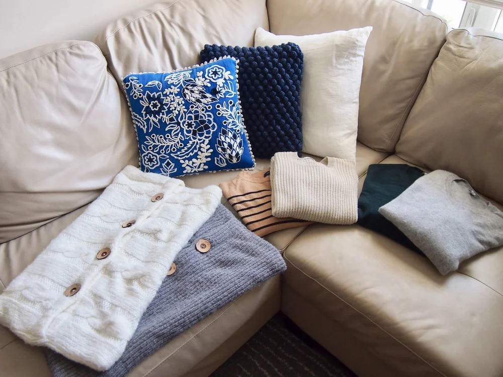 クローゼットの見直しで２袋断捨離 衣替えって面倒だけど 持ち物を見直す良いきっかけ りすと私と暮らし