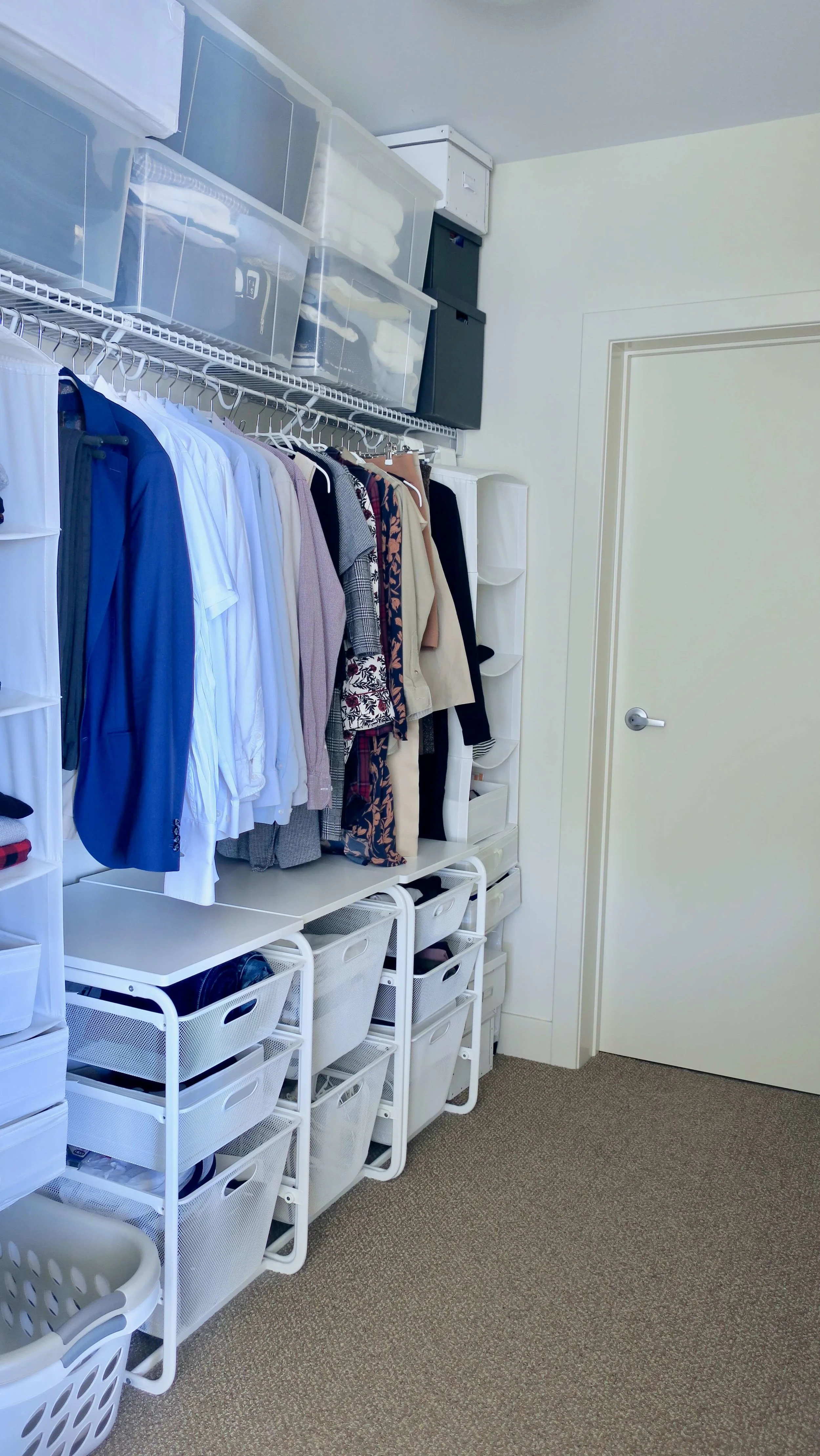 クローゼットの衣替え！今後見直したいALGOT収納とMAWAハンガーの使い心地。