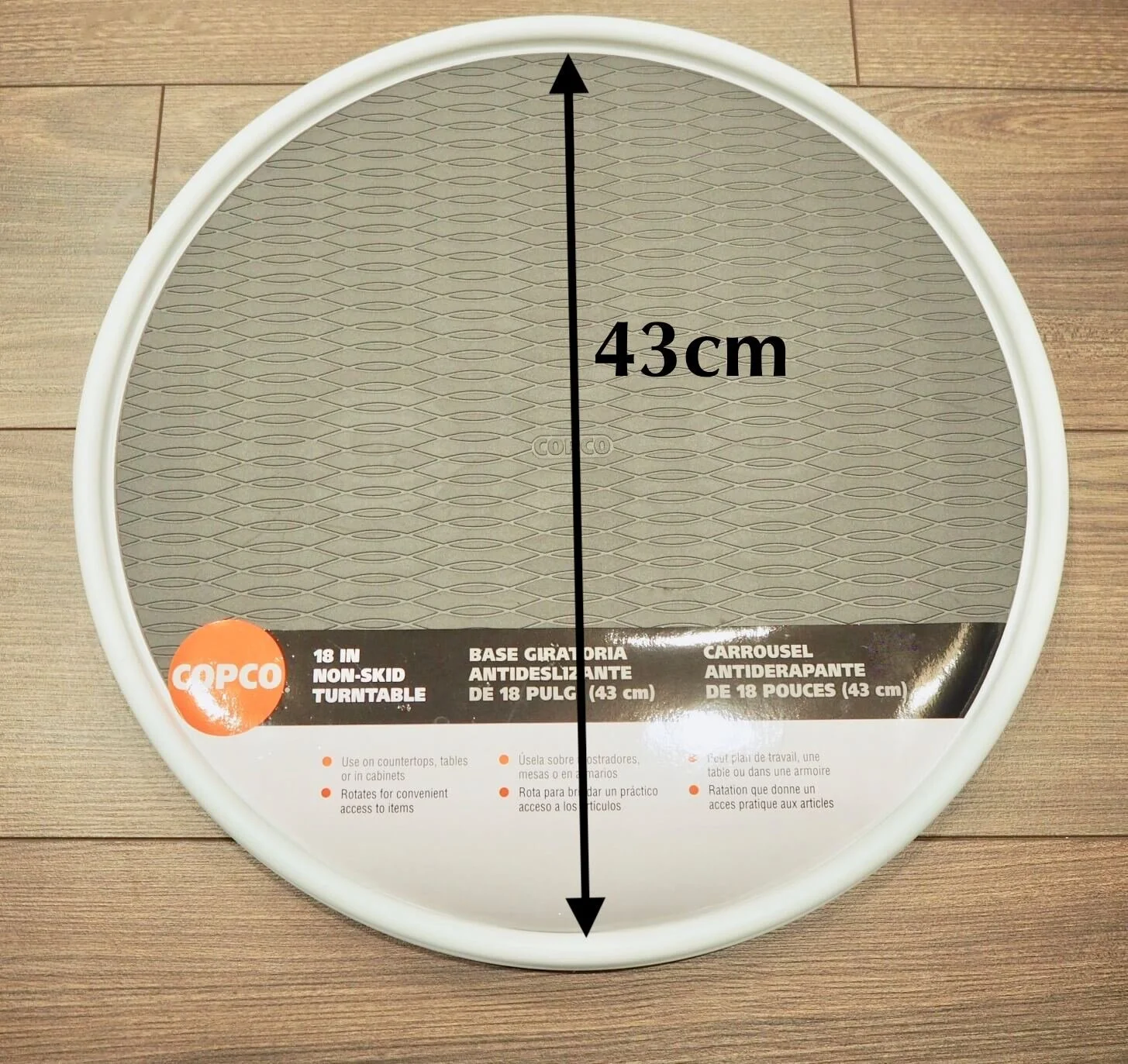 使いにくいキッチンコーナーの収納は手軽なターンテーブルで使いやすくする！