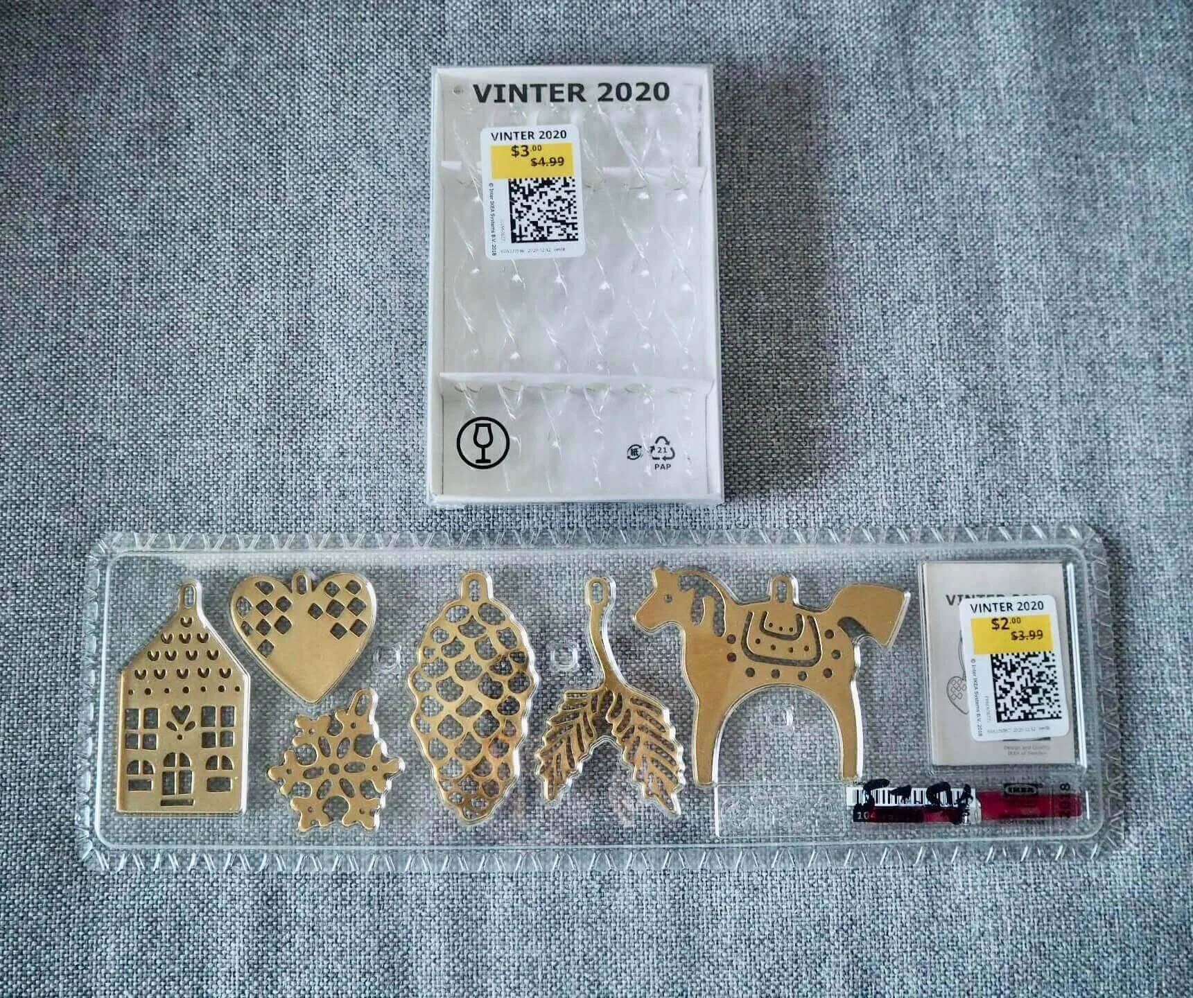 IKEAの「VINTER 2020」クリスマス雑貨が半額以下で買えた〜。