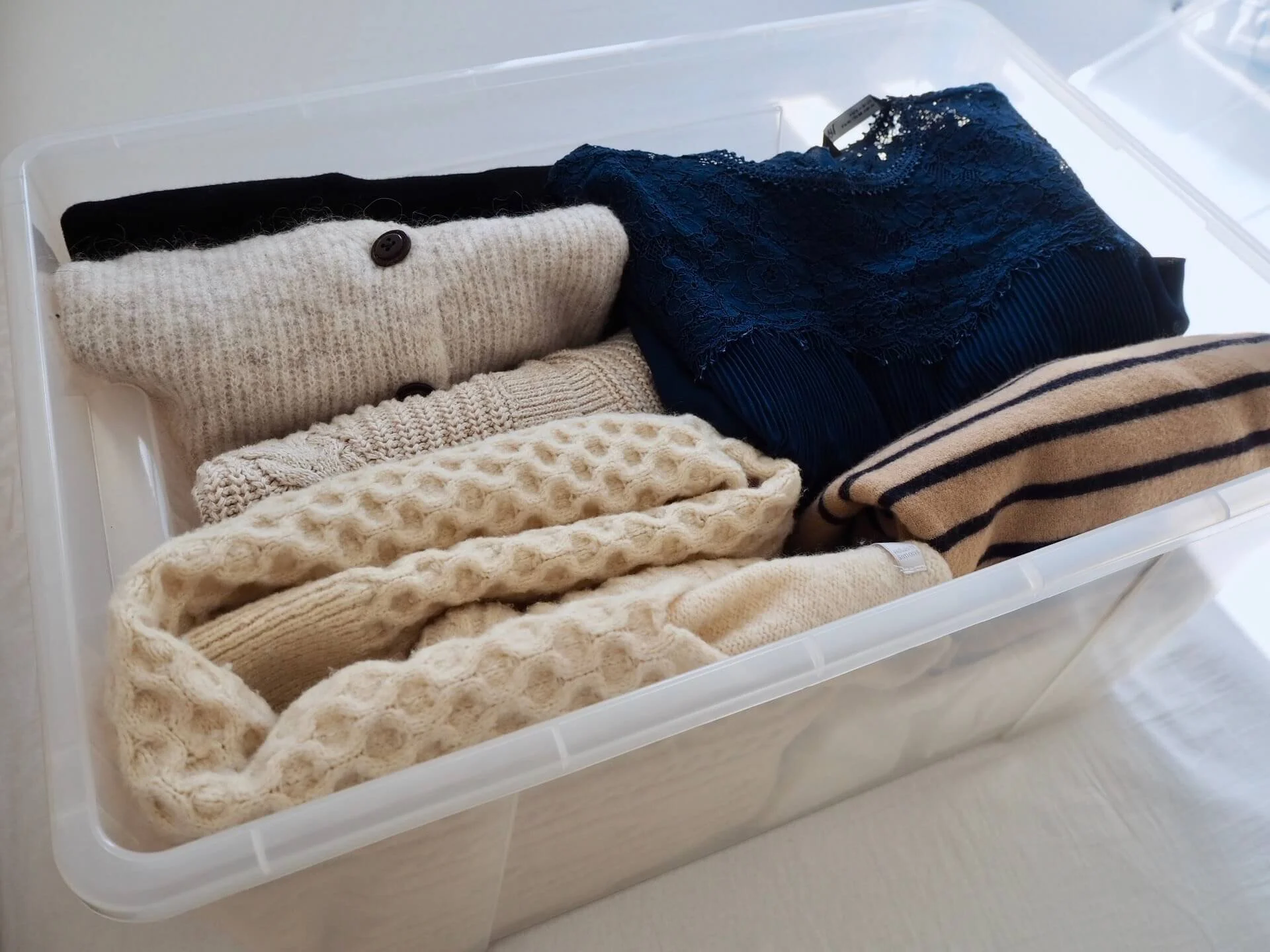 衣替えをラクにするコツは一気にしない 日頃から服を見直すクセも大事。