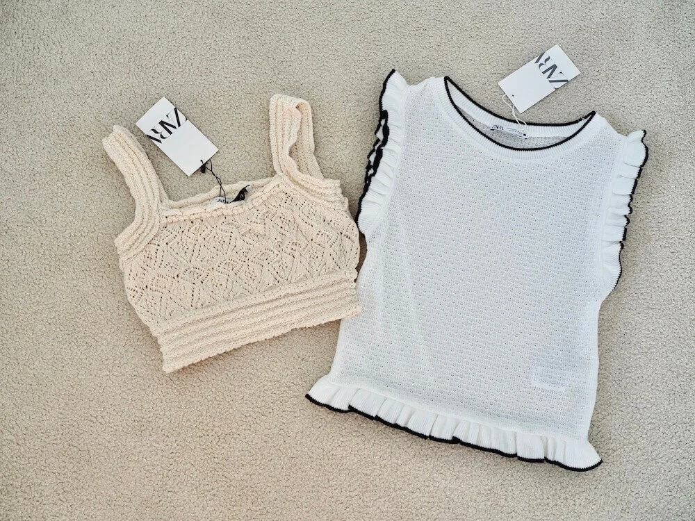 ZARAセールで買った戦利品。アラフォーママと娘のプチプラ夏服８着。