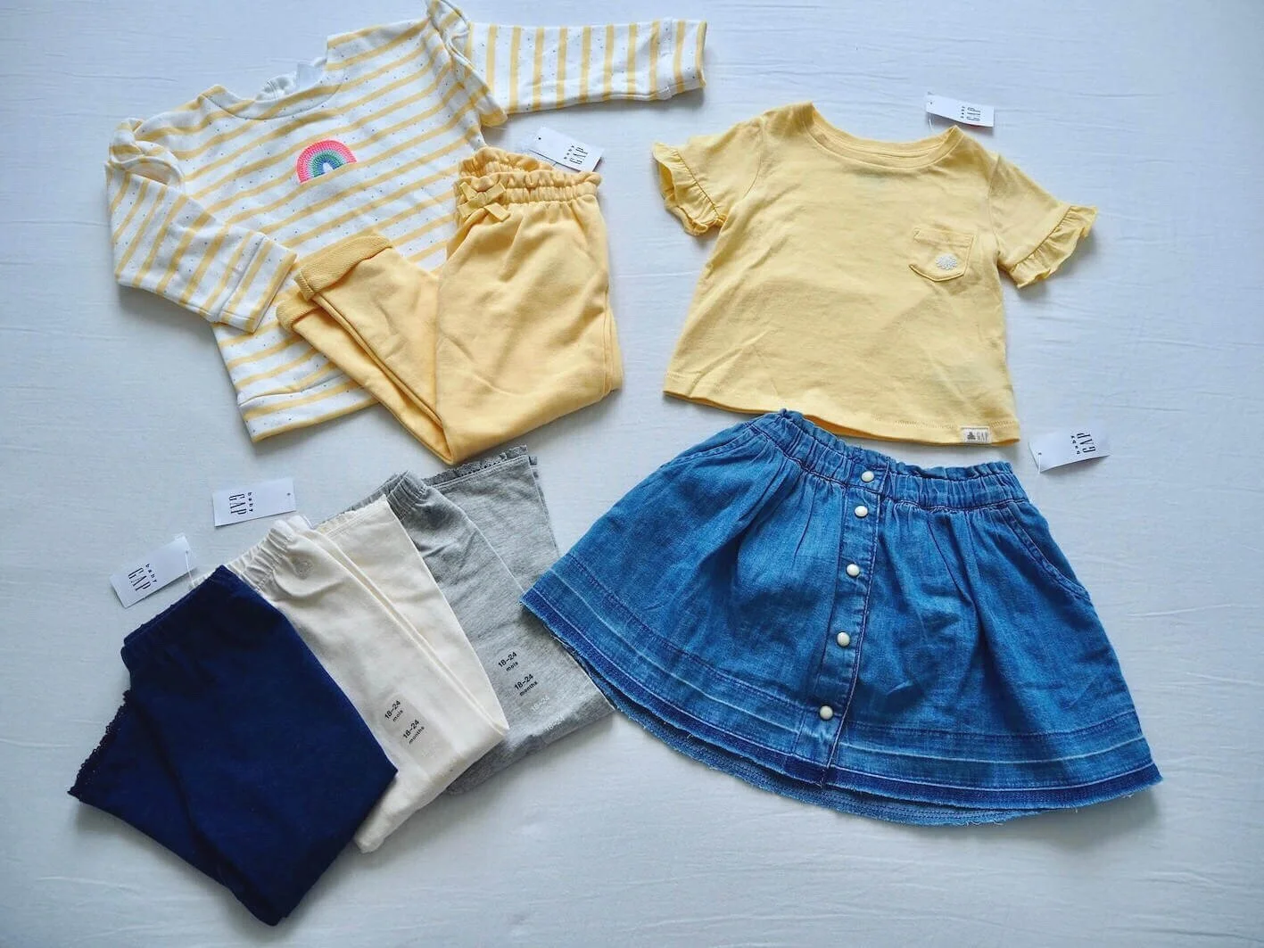 【GAP H&amp;M】やっぱ可愛い！夏セールで買ったプチプラ キッズ服7点