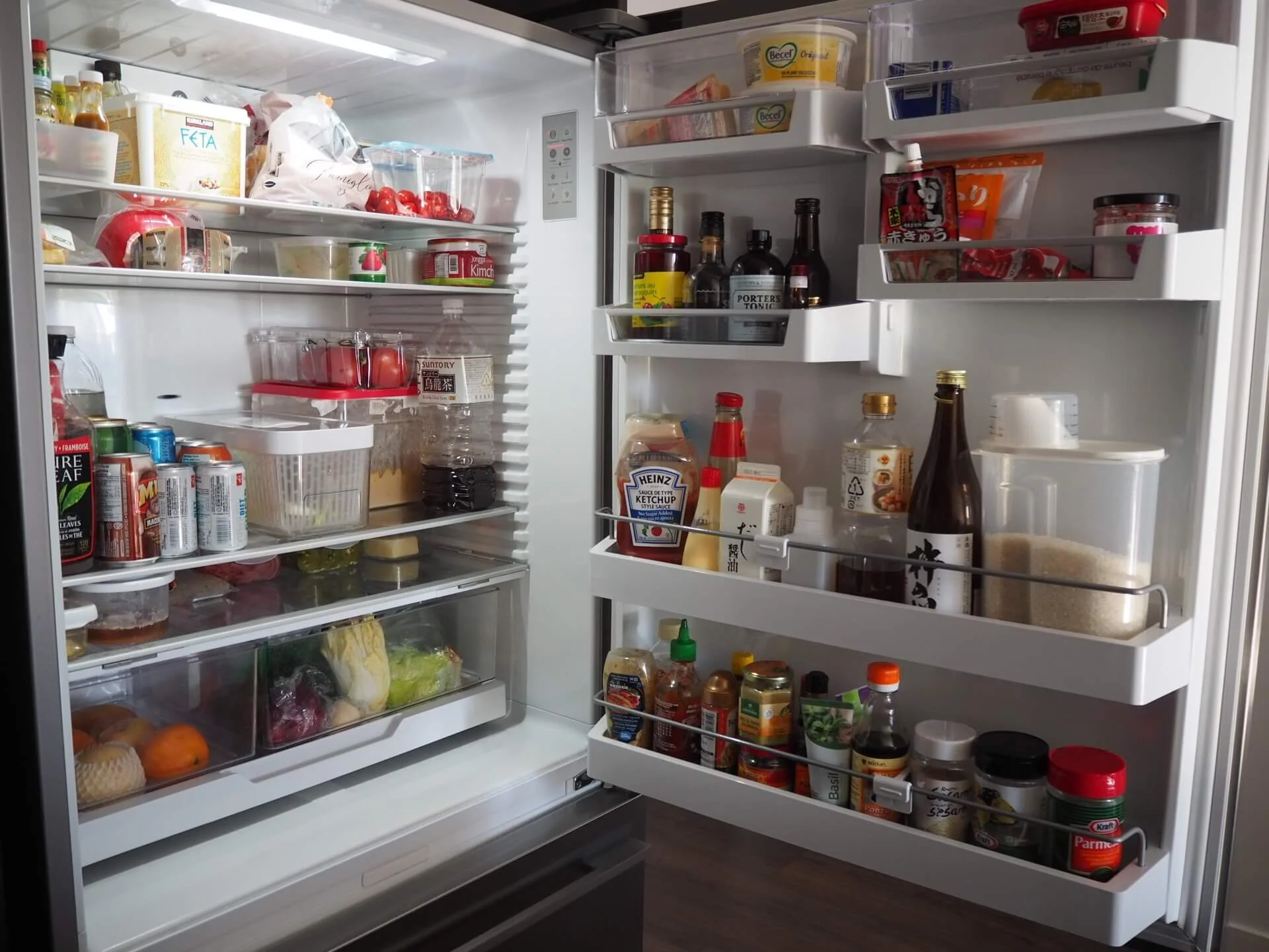 リアルに汚い冷蔵庫と冷凍庫内の掃除。勢いでやっつけました！