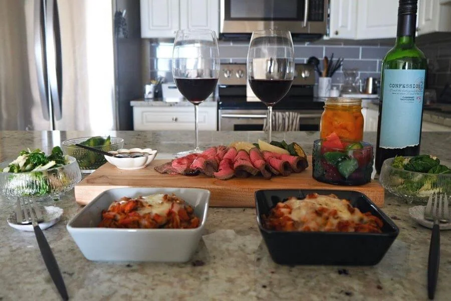 北欧食器でおうちごはんを華やかに。夫の誕生日ディナー。