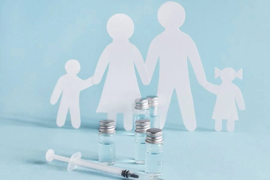 3歳娘、2回目コロナワクチンと インフル予防接種を同時に受けた話