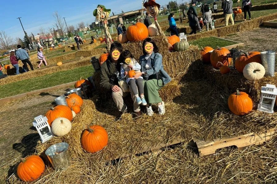 週末に家族3人で出かけた10月イベント＆秋のカジュアルコーデ