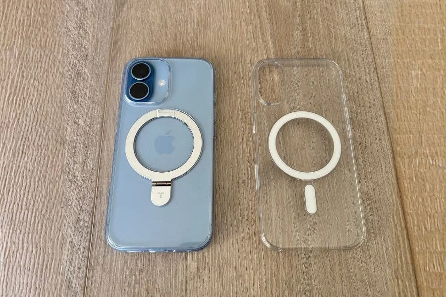 iPhone17の純正クリアケースとTORRASを比較。最終的に選んだケース