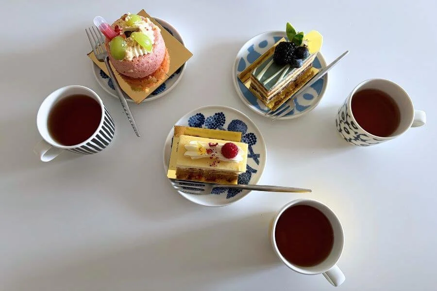 マリメッコのお皿でバレンタイン。3連休は結局、片づけから