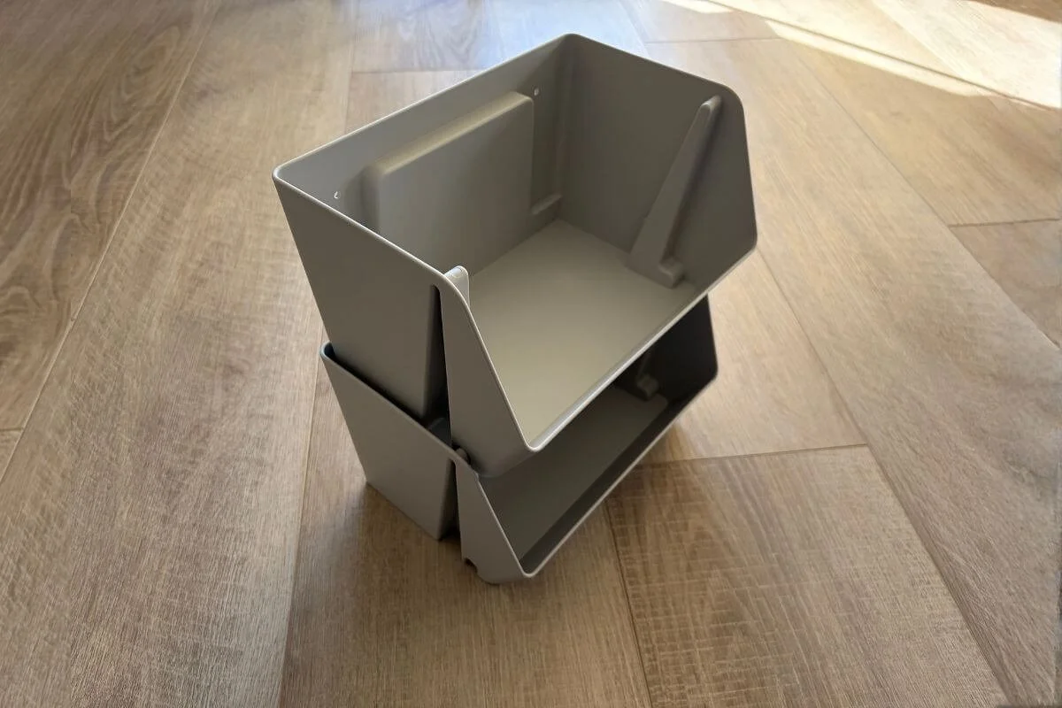 IKEAトローネスの上にピッタリの収納ボックス。玄関収納の見直し