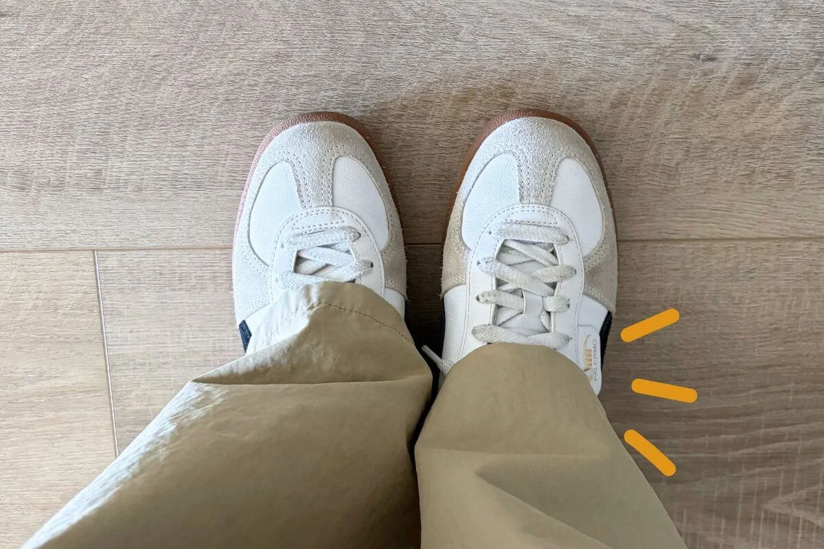 アイロンで簡単！IKEAの裾上げテープでカーゴパンツの丈直し