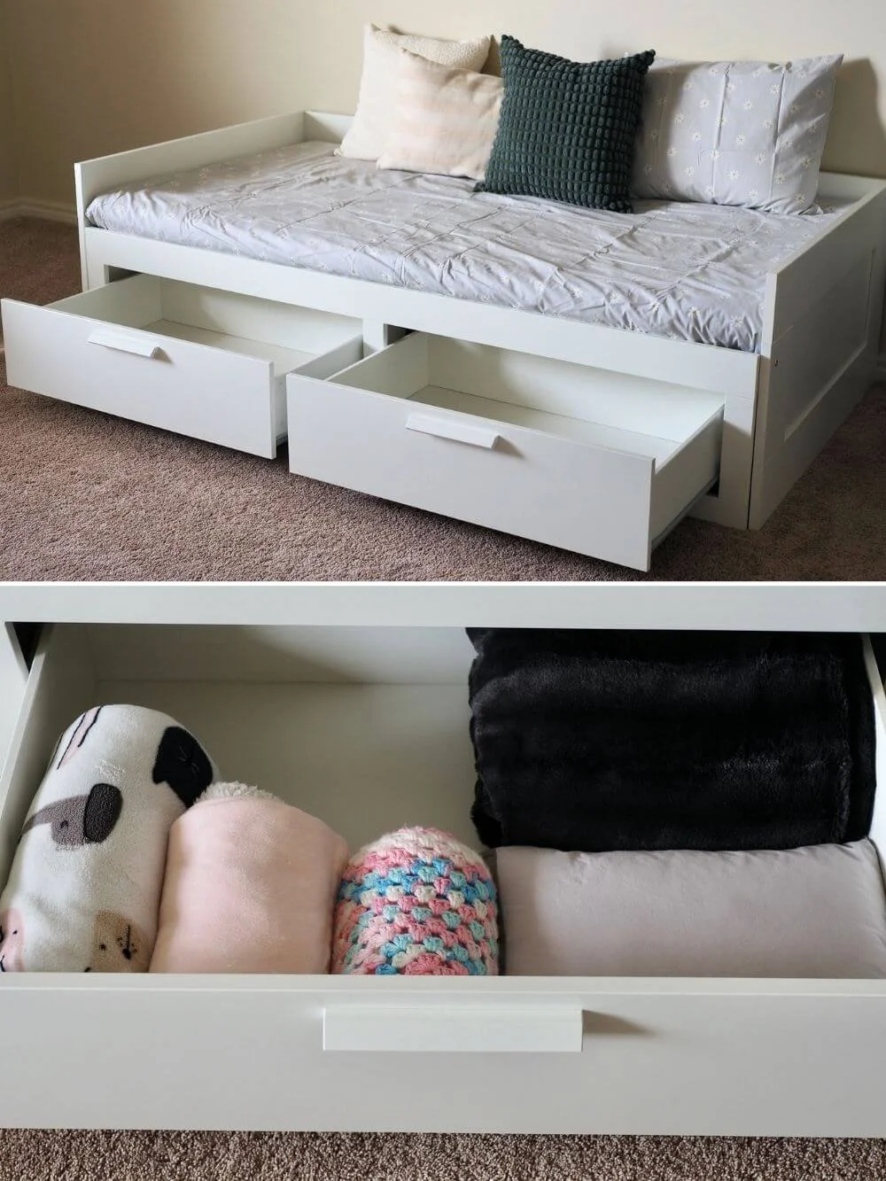 子供部屋にIKEA「ブリムネス」デイベッドを選んだ理由｜収納付き