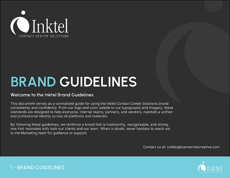 Francisco Anduiza, Jr., Inktel Brand Guidelines
